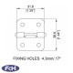 Small Lift Off Hinges - Pack of 2